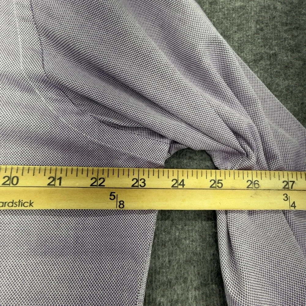 Vintage Polo Ralph Lauren Mens 15 35 Knit Purple Oxford Satin Effect‎